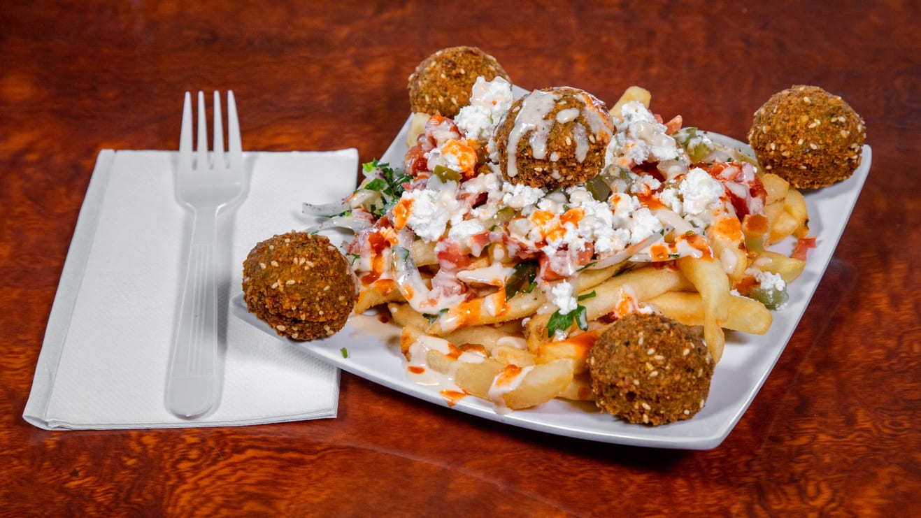 Falafel Cart Fries.